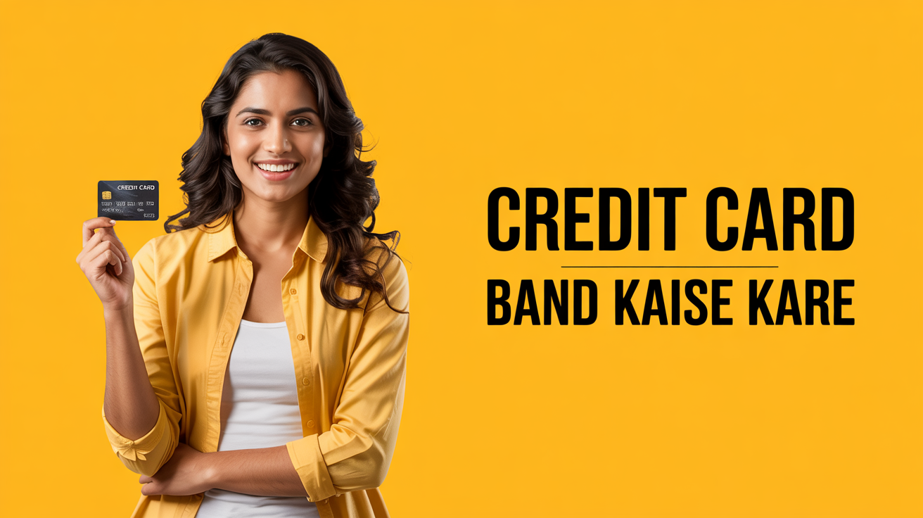 Credit Card Band Kaise Kare